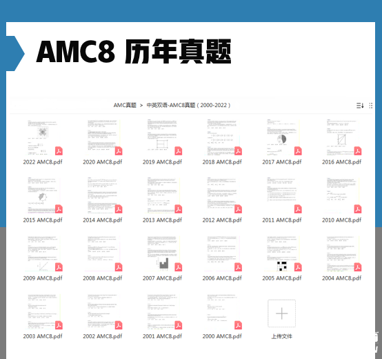 amc8竞赛近20年真题合集，带你掌握AMC8竞赛高频考点!