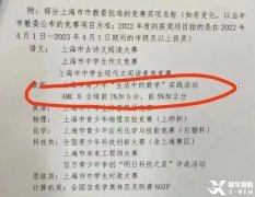 坐标上海，AMC8数学竞赛奖项有什么用？