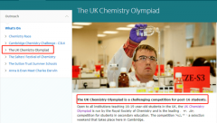 UKChO化学竞赛一文详解，附UKChO竞赛培训辅导班
